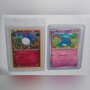 🍀RARE Marill Confetti Holo McDonald's Promo Card Bundle🍀